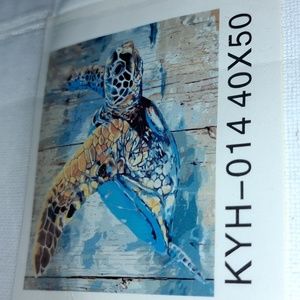 SALE, Sea Turtle paint by number/ BUNDLE ONLY 2or more items